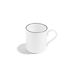 Richard Brendon Matte Black Line Mug