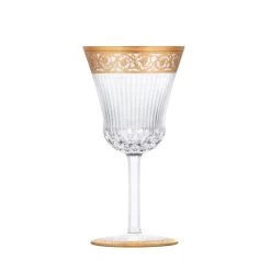 Saint-Louis Thistle Gold American Water Glass No. 1