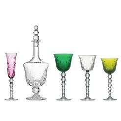Saint-Louis Crystal Bubbles Glassware