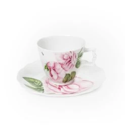 Augarten X Giambattista Valli Plein Air Coffee Cup And Saucer No. 5