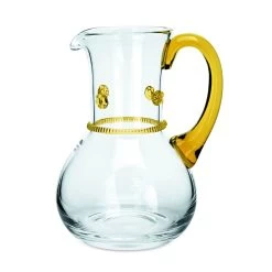 Theresienthal Bacchus Small Pitcher Amber