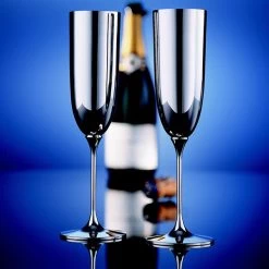Robbe & Berking Sterling Silver Champagne Flute – Set Of 2