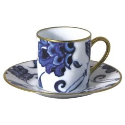 Bernardaud Prince Bleu After Dinner Cup And Saucer