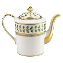 Bernardaud Constance Green Coffee Pot