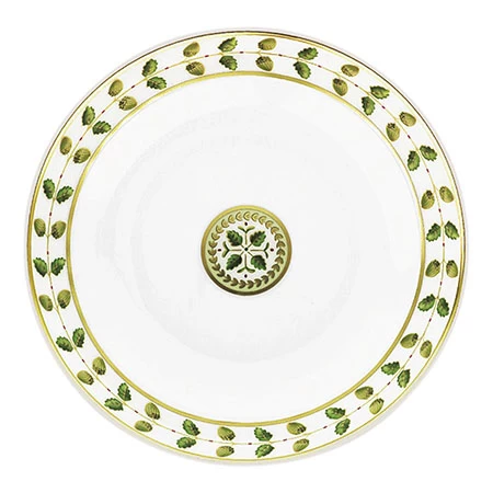 Bernardaud Constance Green Coupe Soup Bowl
