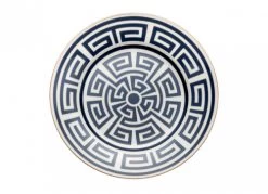 Ginori 1735 Labirinto Blue Flat Dessert Plate