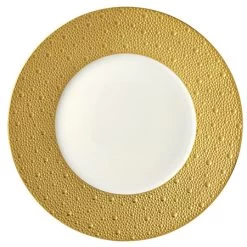 Bernardaud Ecume Gold Dinner Plate