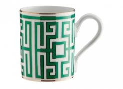 Ginori 1735 Labirinto Green Mug