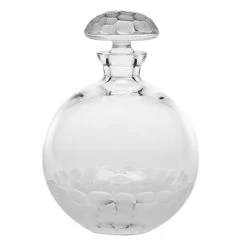 Moser Pebbles Round Decanter Clear