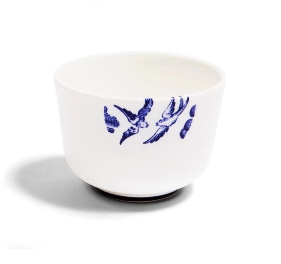 Richard Brendon Details From Willow Cobalt Sugar Bowl